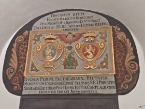 Franziskaner Kloster Wappentafel