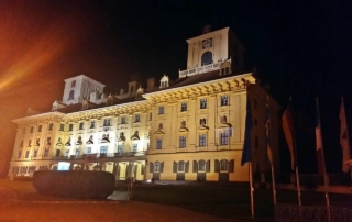 Schloss Esterházy by night